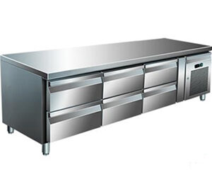 Хладилна маса база – с 6 чекмеджета, U-GN3160TN
