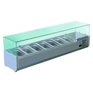 Хладилна мензола за 7 съда GN 1/4 – VRX1500/330