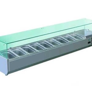 Хладилна мензола за 8 съда GN 1/4 – VRX1800/330