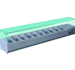 Хладилна мензола за 10 съда GN 1/4 – VRX2000/330