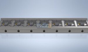 Газов котлон с 7 горелки - линия 40