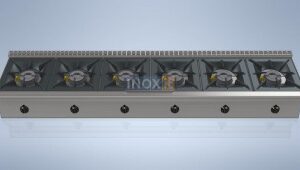 Газов котлон с 6 горелки - линия 50