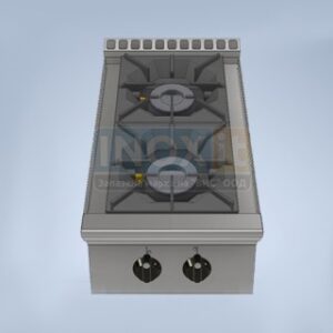 Газов котлон с 2 горелки - линия 70