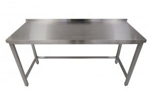 Неръждаеми работни маси без долен плот "STANDARD"